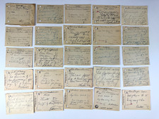 25 Antique 1929 Pharmacy Medical Rx Paper Prescription Hand-Written Some Dated X picture