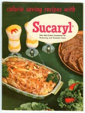 Vintage 1955 Calorie Saving Recipes w SUCARYL Abbott Labs Advertising Cookbook picture