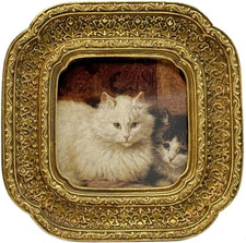 3X3 Vintage Small Picture Frame, Antique Ornate Gold Square Photo Frame for T... picture