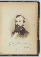 Photo:Marcus J Parrott Kansas Congressman Signed Portrait 1859 picture