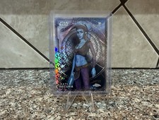 2026 Topps Chrome Star Wars Aayla Secura #170 Logofractor /77 picture