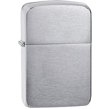 Zippo 1941 Replica Pocket Lighter, Brushed Chrome picture