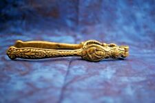 NC#2, Antique Nut or Lobster Cracker, Brass, Ornate, 6 1/2 inches picture