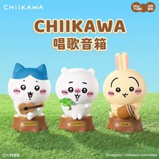 Cartoon Chiikawa Mini Speaker Usagi Hachiware Singing Magnetic Audio Set Model picture