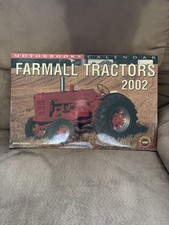 Farmall Tractors 2002 Calendar Vintage Classic Farmall Tractor Collectible New. picture