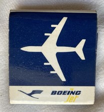 BOEING Jet Lufthansa UNUSED Matchbook VINTAGE  picture