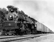 Old train B&0 Baltimore & Ohio Railroad photo Steam Locomotive 716 4-8-2  8.5x11 picture