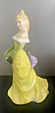 Royal Doulton NATALIE HN 4048, Rare,YELLOW , GREEN & PURPLE Colourway-rare stamp picture