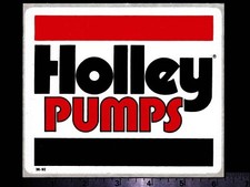 HOLLEY PUMPS - Original Vintage 1970's 80’s  Racing Decal/Sticker picture