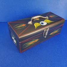 Vintage Simonsen USA Toolbox Old-School Eyeball Kustom Kulture Kool Rat Rod Art picture
