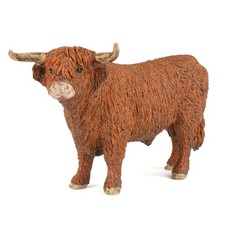 Highland Bull Figure Farm World by Schleich 13919 picture