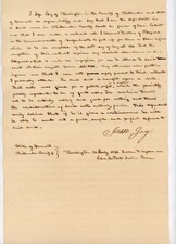 1841 Handwritten VT Legal Manuscript Lawsuit Note Patent Fraud Steam Engine Gove picture