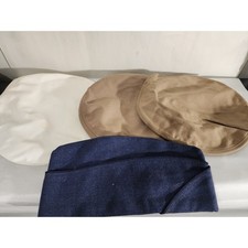 Vintage Military Hat Lot of 4 US Air Force Navy Wool Caps & Covers picture