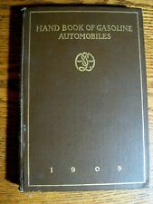 1909 Handbook of Gasoline Automobiles Hand Book Maxwell Cadillac Packard   picture