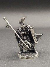 Solid Metal Gladiator Warrior Miniature Figure, Heavy and Sturdy  picture