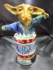 Vintage 1976 Jim Beam Democratic Donkey Bicentennial Bourbon Bottle Decanter  picture