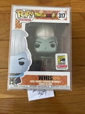 FUNKO POP SDCC 2018 DRAGON BALL SUPER METALLIC WHIS #317 Protector Ships Fast picture