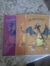 Gorkem Demir Gorkemon Charizard Charmander Signed Embossed NYCC 2026 picture