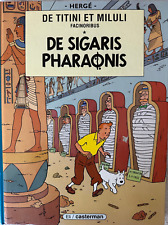 Tintin Hergé Les Cigares du Pharaon in Latin De Sigaris Pharaonis 1990 RARE picture