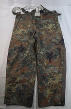 Vtg 1997 German Military Flecktarn Waterproof Wet Weather Overpants M picture