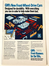 1980 GM General Motors Print Ad Front Runners Designed For Durability picture