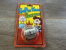 Vintage 1990 Super Hand Buzzer Novelty Dime Store Gag Joke Trick New NOS picture