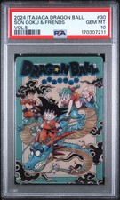 ITAJAGA DRAGON BALL VOL.5 BULMA/KRILLIN/OOLONG/PUAR/SON GOKU/UPA/YAMCHA PSA 10 picture