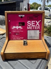 Sex Meter Quarter Coin Operated Impulse GameAre You Lovable Or Insatiable? picture