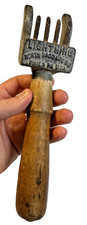 Antique c 1895 1910 Lightning Cattle Dehorner North Bros Phila PA Iron Farm Tool picture
