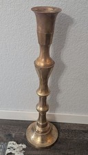 Vintage Solid Brass Floor Candlestick Floor Baluster Design 22.25