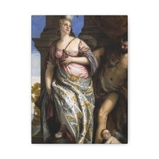 Paolo Veronese (c1528-1588) Wisdom and Strength c1565 - Canvas Wall Art picture