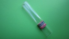 US FRONT WW2 RARE GLASS TUBE PROTECTION TOOTHBRUSH Dr. West's dated 1932 picture