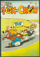 The Fox and the Crow 76 FINE Silver Age DC Comic  Relay Race Cover picture