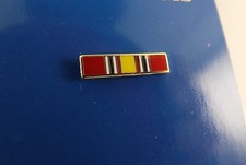 FREE SHIP Lapel Pin NATIONAL DEFENSE Ribbon Enamel 11/16