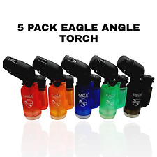 Eagle Torch Mini-Angle Torch Lighter Windproof Refillable Lighter 5-Count  picture