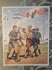 Norman Rockwell Boy Scouts Original Poster Collection 1960s Jamborees, Etc picture