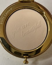 VTG Estee Lauder America The Beautiful Powder Compact Lucidity Unused NOS Mirror picture
