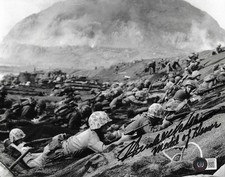 Hershel Williams Signed 8x10 Photo Autographed BAS Medal of Honor Iwo Jima 16 picture