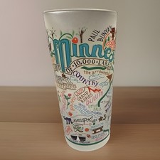 Catstudio Minnesota Drinking Glass Land Of 10,000 Lakes Paul Bunyan by Ocean picture