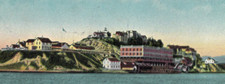 C1910 Alcatraz Island Prison Maximum Security SF Bay CA Color Vintage Postcard picture