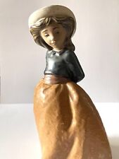 NAO by LLADRO Little Girl On walk Figurine RARE picture