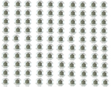 32mm Chandelier 2-Hole Prism Octagon Crystal Shape, Clear, LOT OF 100 picture