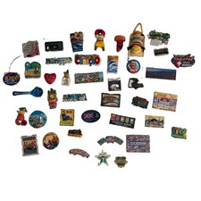 Huge Lot 35+  Fridge Magnets 80s 90s 2000s States picture