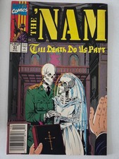THE 'NAM #51 (1990) MARVEL COMICS DOUG MURRAY HERB TRIMPE NEWSSTAND EDITION picture