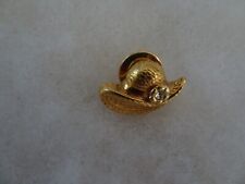 Golden Gardening Hat logo pin picture