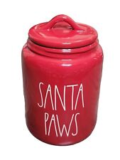 Rae Dunn Santa Paws Large Ceramic Canister Artisan Collection By Magenta picture