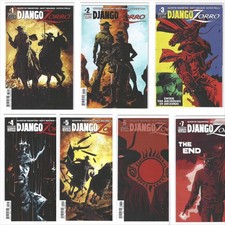 Django / Zorro #1–7 | Cover A & B Set | VF/NM | HTF | Dynamite Comics Tarantino picture