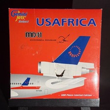 Gemini Jets USAfrica MD-11 N1758B 1:400 GSUAF006 Diecast Limited 500 picture