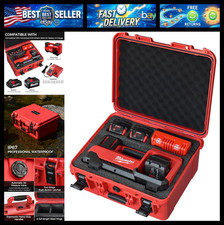 Air Compressor Hard Storage Case for Milwaukee M18 Inflator 2848-20 - Waterproof picture