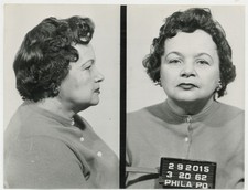 Female Criminal 1940 Mugshot Jail Arrest Police Booking Photo True Crime Q10041 picture